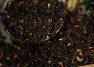18) Чай ароматизированный черный - Дикая Вишня с ягодой