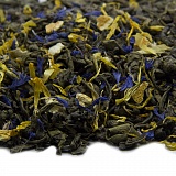 Чай ароматизированный весовой зелёный - Лимон и Мята