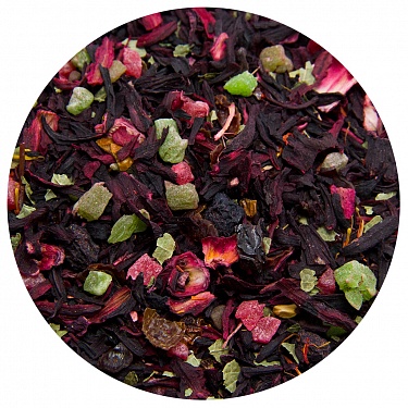 Чай ароматизированный весовой фруктовый с арбузом.  2