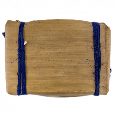Плитка №2 в бамбуковом листе синяя лента (шу) 250 г.  3